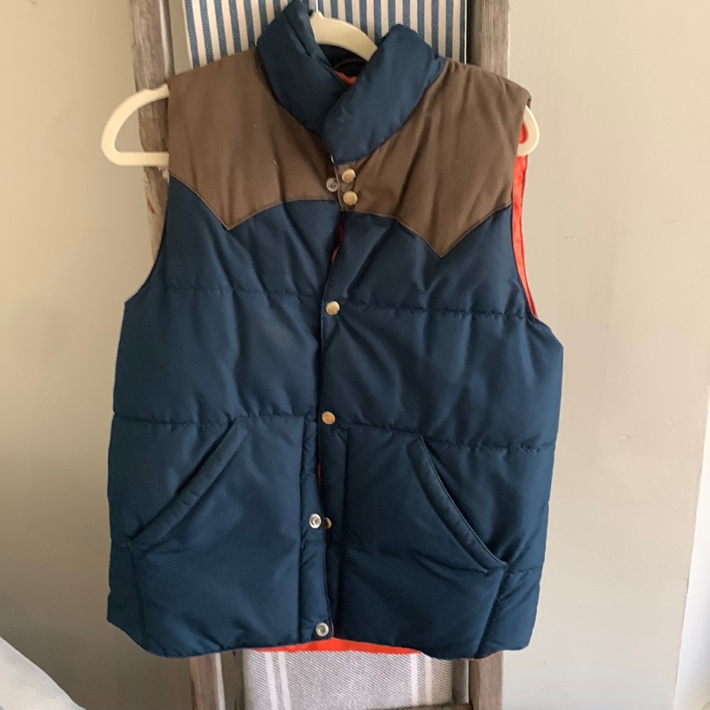 Retro/ western puffy vest